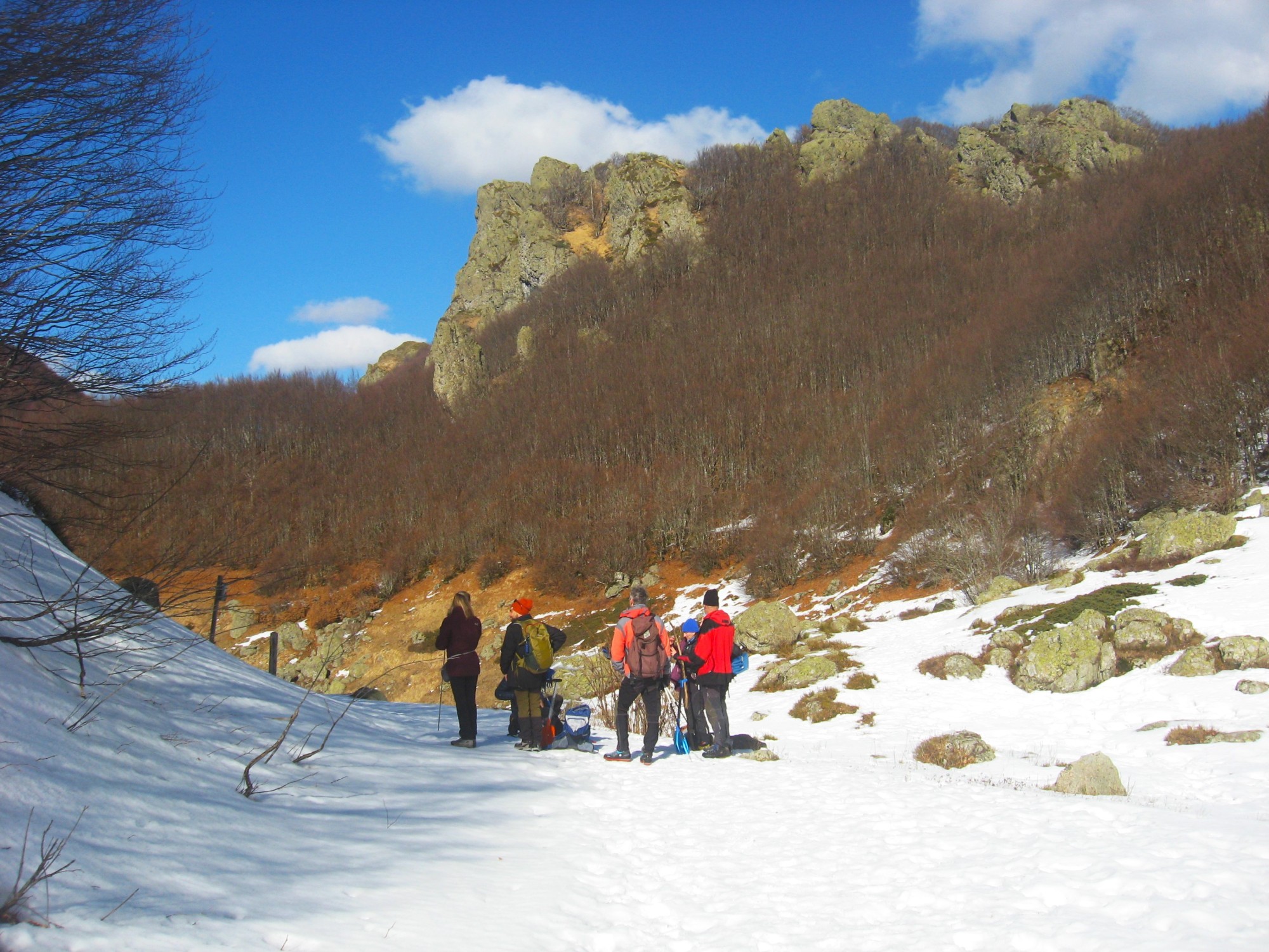 Esercitazione con ARTVA in val d'Aveto